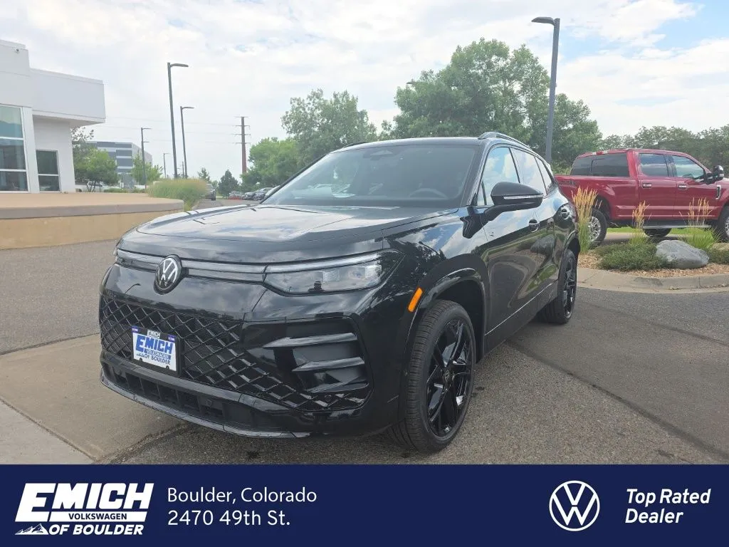 Black 2026 Volkswagen Tiguan 2.0T SE R-Line Black for sale in Boulder, CO