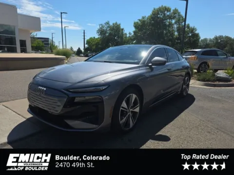 Gray 2025 Audi A6 Sportback e-tron Premium Plus for sale in Boulder, CO