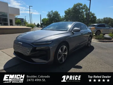 Gray 2025 Audi A6 Sportback e-tron Premium Plus for sale in Boulder, CO