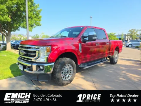 Red 2021 Ford F-250SD Lariat for sale in Boulder, CO