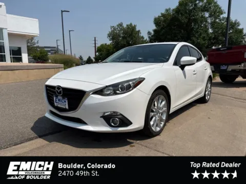 White 2016 Mazda Mazda3 s Grand Touring for sale in Boulder, CO