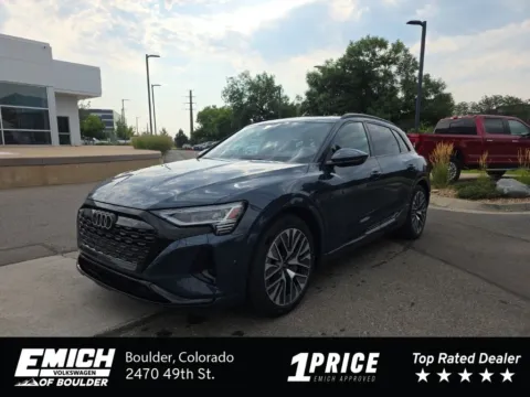 Blue 2024 Audi Q8 e-tron Prestige for sale in Boulder, CO