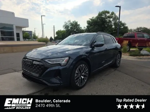 Blue 2024 Audi Q8 e-tron Prestige for sale in Boulder, CO