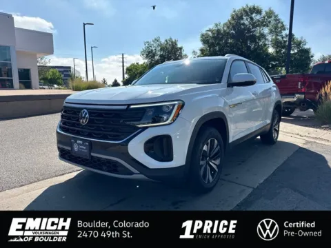 White 2024 Volkswagen Atlas Cross Sport 2.0T SE for sale in Boulder, CO