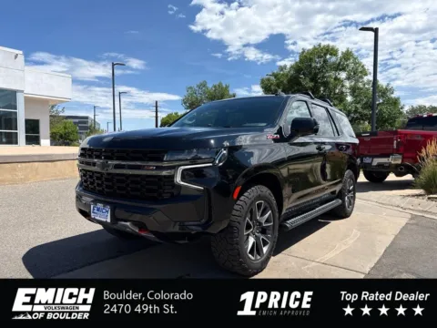 Black 2022 Chevrolet Tahoe Z71 for sale in Boulder, CO