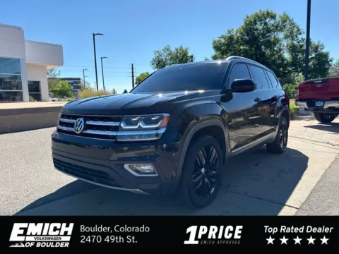 Black 2019 Volkswagen Atlas SEL for sale in Boulder, CO