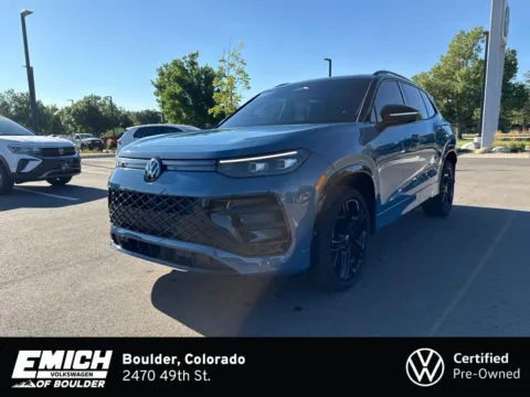 Blue 2025 Volkswagen Tiguan 2.0T SE R-Line Black for sale in Boulder, CO