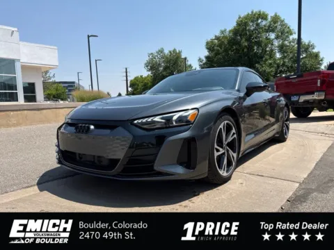 Gray 2023 Audi e-tron GT Premium Plus for sale in Boulder, CO
