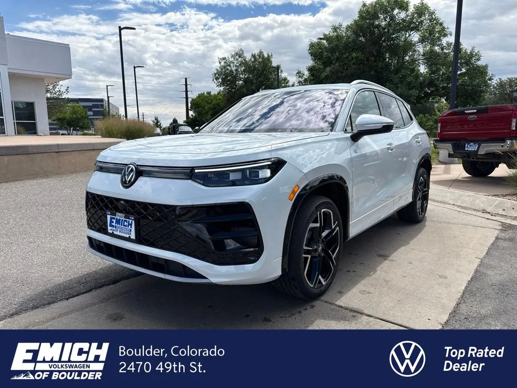 White 2026 Volkswagen Tiguan 2.0T SEL R-Line Turbo for sale in Boulder, CO