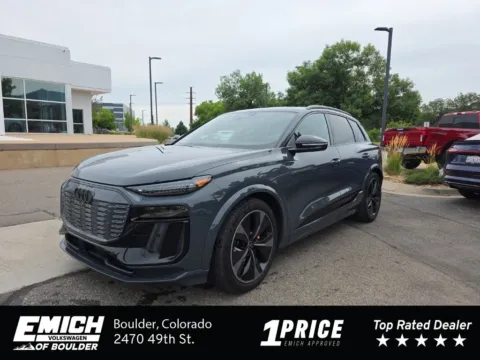 Gray 2025 Audi SQ6 e-tron Prestige for sale in Boulder, CO
