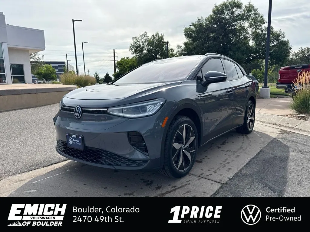Black 2023 Volkswagen ID.4 Pro S for sale in Boulder, CO