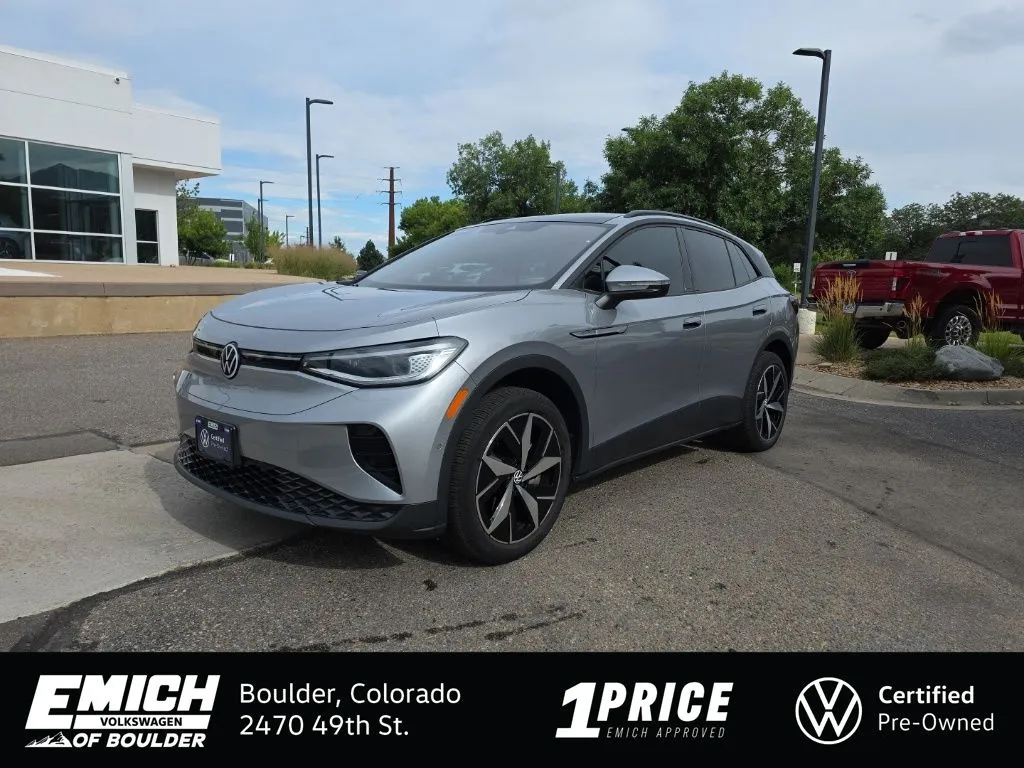 Silver 2023 Volkswagen ID.4 Pro S for sale in Boulder, CO