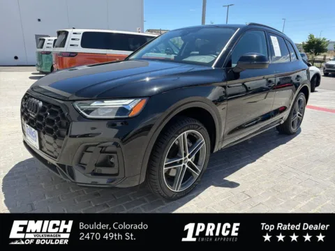 Black 2023 Audi Q5 e 55 Premium Plus for sale in Boulder, CO