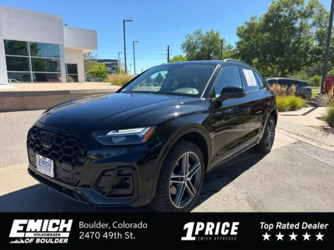 Black 2023 Audi Q5 e 55 Premium Plus for sale in Boulder, CO