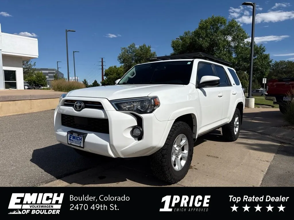 White 2020 Toyota 4Runner SR5 for sale in Boulder, CO