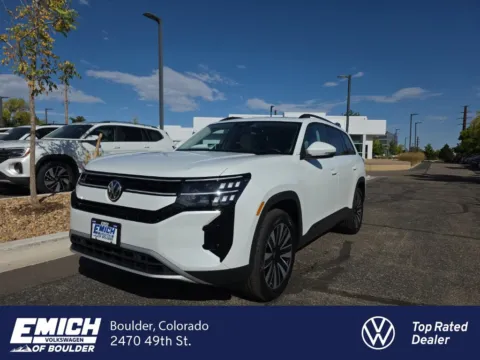 White 2027 Volkswagen Atlas SE w/Technology for sale in Boulder, CO