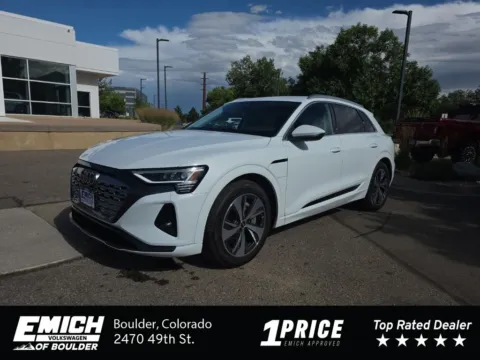 White 2024 Audi Q8 e-tron Premium for sale in Boulder, CO