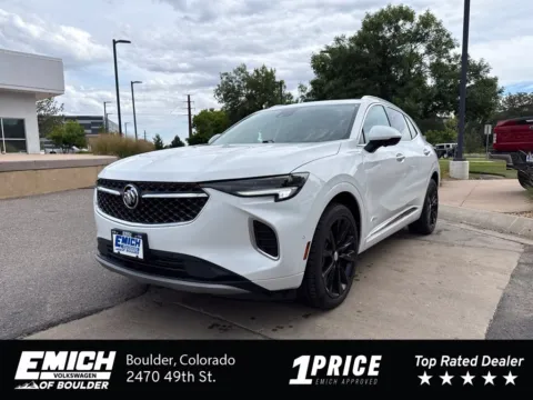 White 2021 Buick Envision Avenir for sale in Boulder, CO
