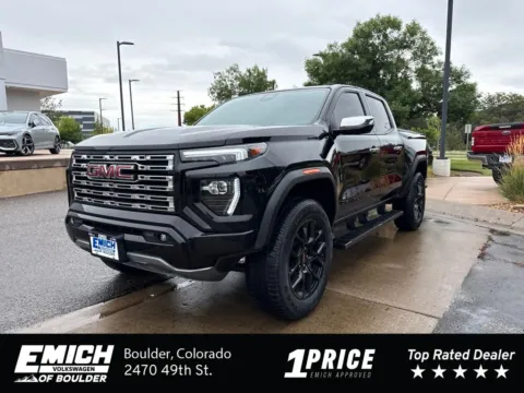 Black 2023 GMC Canyon Denali for sale in Boulder, CO