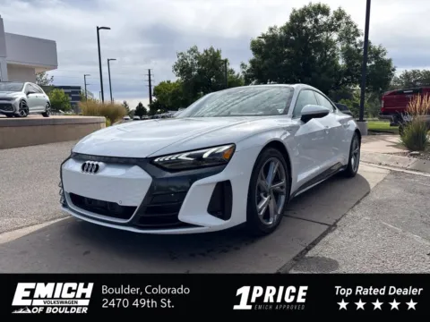 White 2023 Audi e-tron GT Premium Plus for sale in Boulder, CO