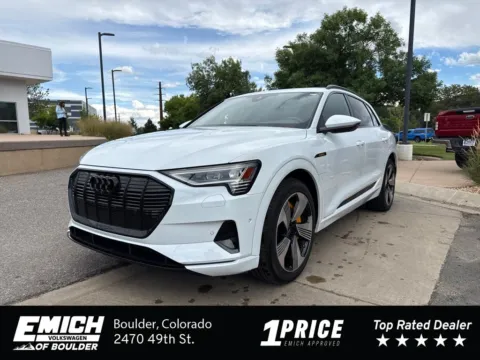 White 2023 Audi e-tron Premium Plus for sale in Boulder, CO