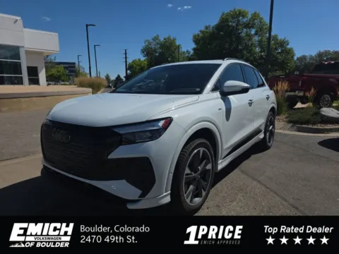 White 2024 Audi Q4 e-tron Premium Plus for sale in Boulder, CO