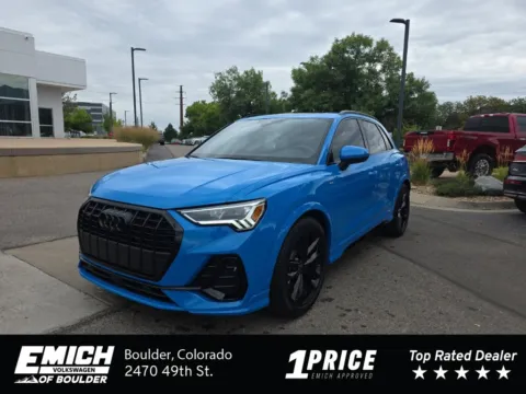 Blue 2023 Audi Q3 Premium Plus for sale in Boulder, CO