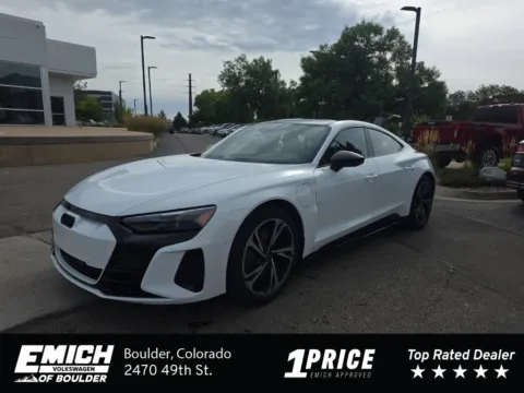 White 2023 Audi e-tron GT Prestige for sale in Boulder, CO