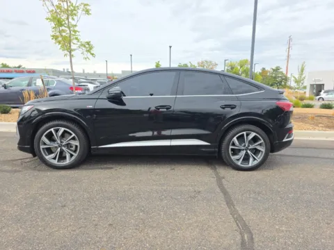 Photos of 2024 Audi Q4 Sportback e-tron Premium Plus for sale in Boulder, CO at Emich Volkswagen of Boulder