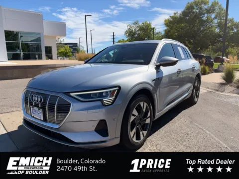 Silver 2023 Audi e-tron Premium Plus for sale in Boulder, CO