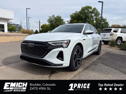 White 2024 Audi Q8 e-tron Premium Plus for sale in Boulder, CO
