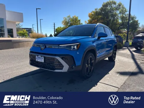 Blue 2027 Volkswagen Taos 1.5T SEL for sale in Boulder, CO