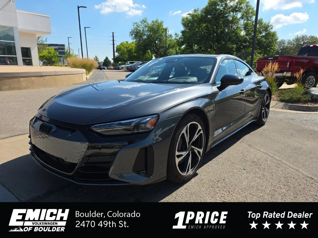 Gray 2024 Audi e-tron GT Premium Plus for sale in Boulder, CO