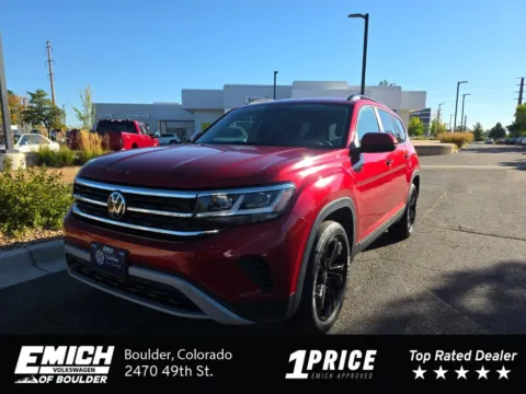 Red 2023 Volkswagen Atlas 2.0T SE w/Technology for sale in Boulder, CO
