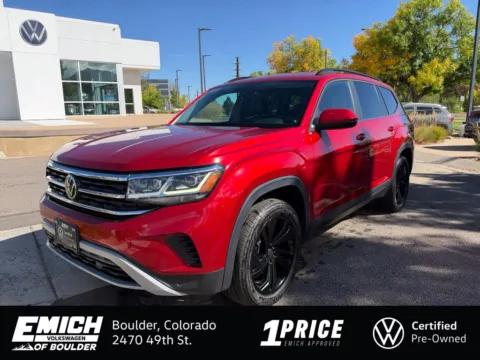 Red 2023 Volkswagen Atlas 2.0T SE w/Technology for sale in Boulder, CO