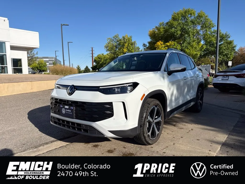 White 2026 Volkswagen Tiguan SE for sale in Boulder, CO