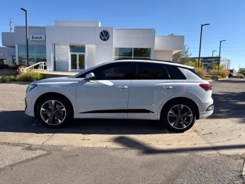 Photos of 2024 Audi Q4 e-tron Premium Plus for sale in Boulder, CO at Emich Volkswagen of Boulder