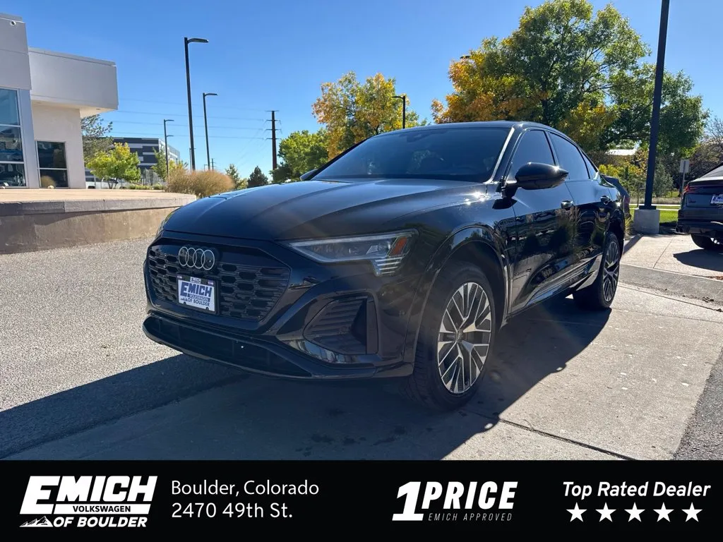 Black 2024 Audi Q8 Sportback e-tron Prestige for sale in Boulder, CO