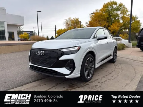 White 2024 Audi Q4 e-tron Premium Plus for sale in Boulder, CO