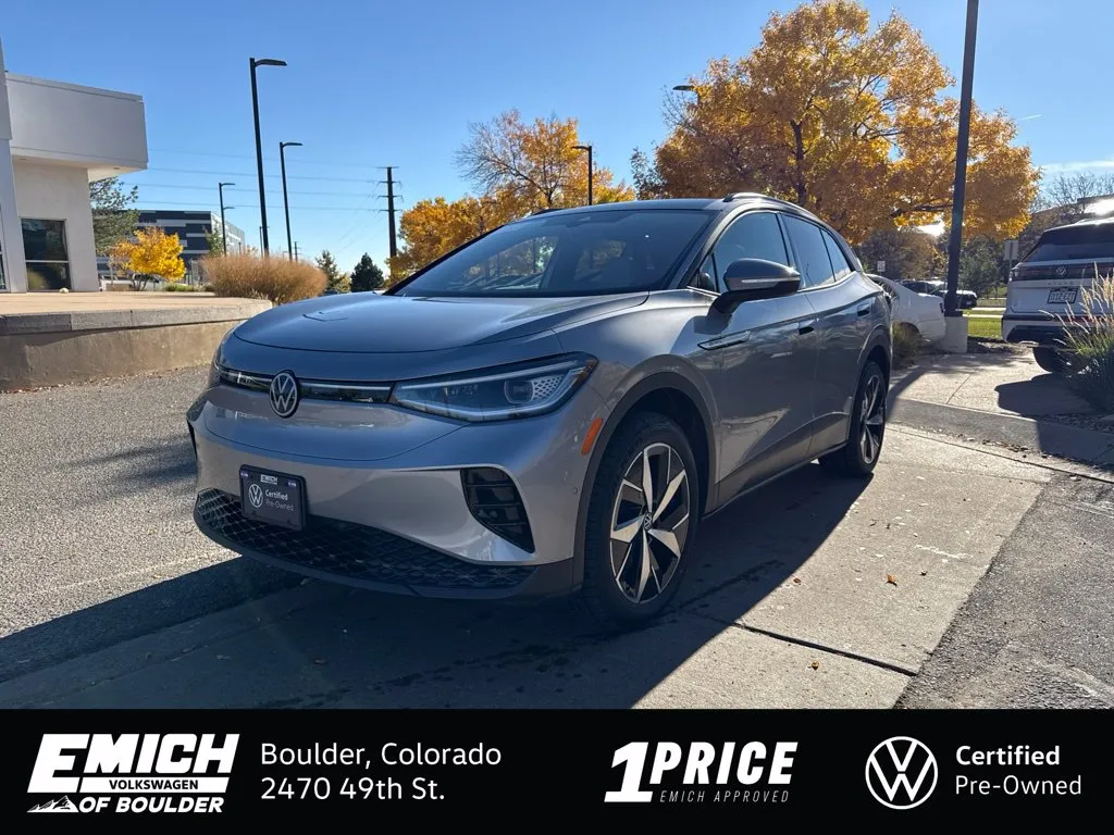 Silver 2024 Volkswagen ID.4 Pro S for sale in Boulder, CO
