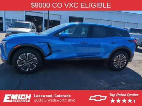 Photos of 2026 Chevrolet Blazer EV LT for sale in Lakewood, CO at Emich Chevrolet