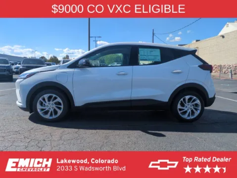 Photos of 2027 Chevrolet Bolt EV LT for sale in Lakewood, CO at Emich Chevrolet