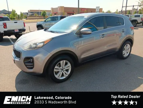 Silver 2017 Kia Sportage LX for sale in Lakewood, CO