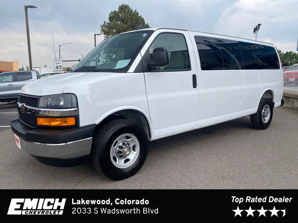 White 2025 Chevrolet Express 3500 LT for sale in Lakewood, CO