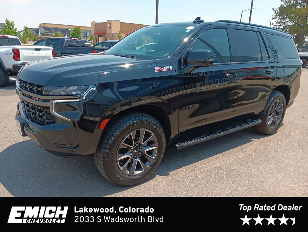 Black 2021 Chevrolet Tahoe Z71 for sale in Lakewood, CO