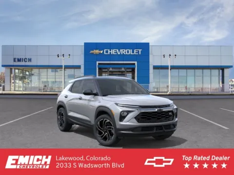 Gray 2026 Chevrolet TrailBlazer RS for sale in Lakewood, CO