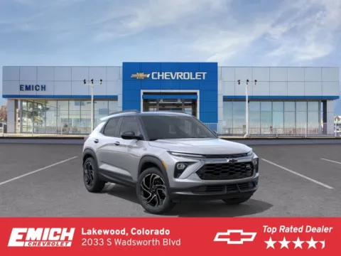 Gray 2026 Chevrolet TrailBlazer RS for sale in Lakewood, CO