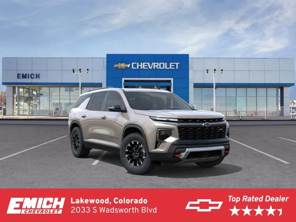 Gray 2026 Chevrolet Traverse Z71 for sale in Lakewood, CO