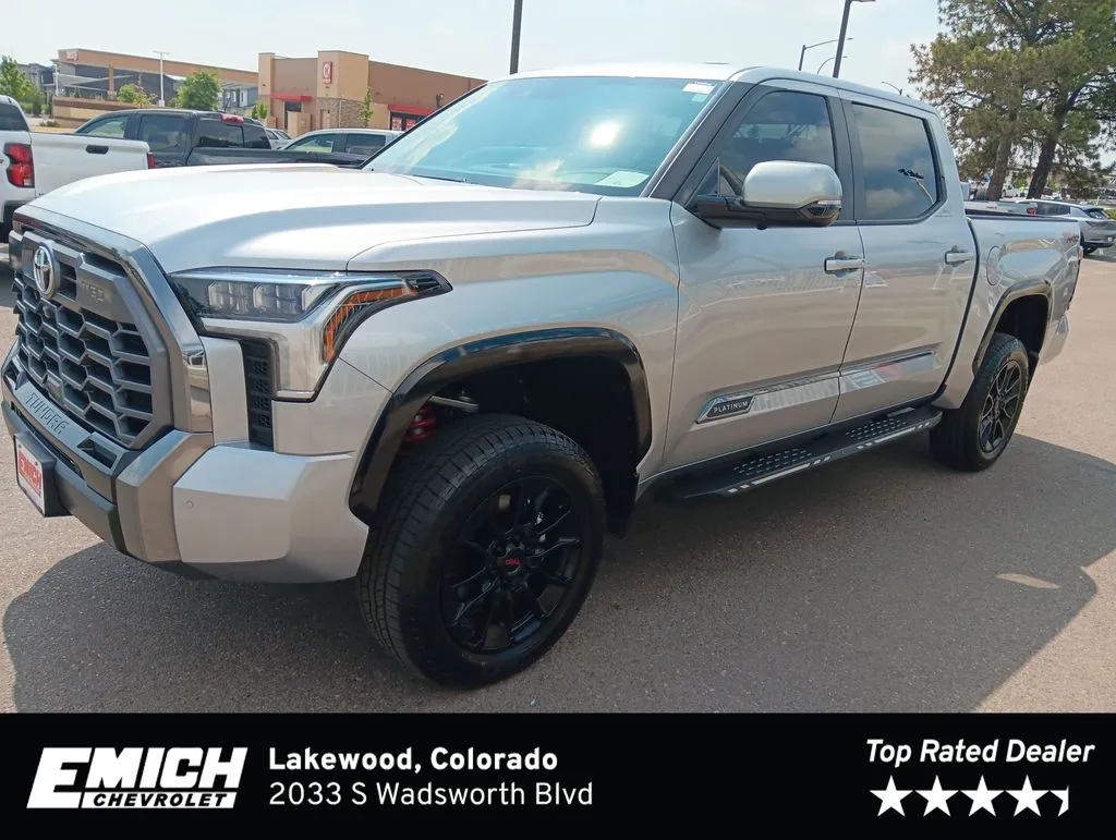 Silver 2026 Toyota Tundra Platinum for sale in Lakewood, CO