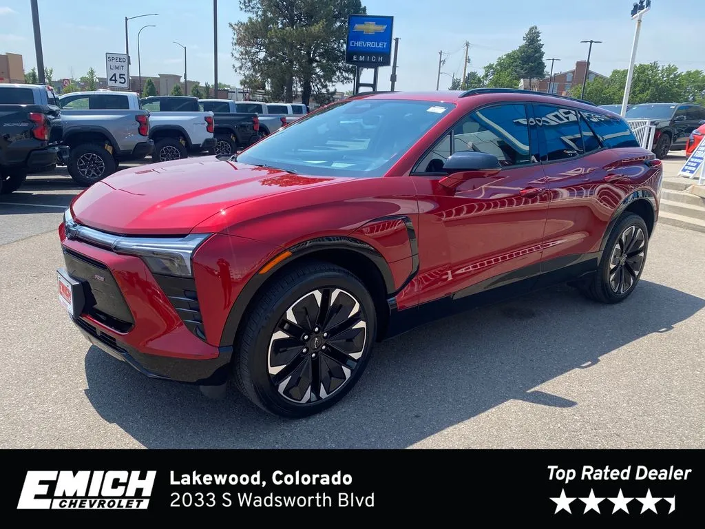 Red 2024 Chevrolet Blazer EV RS for sale in Lakewood, CO